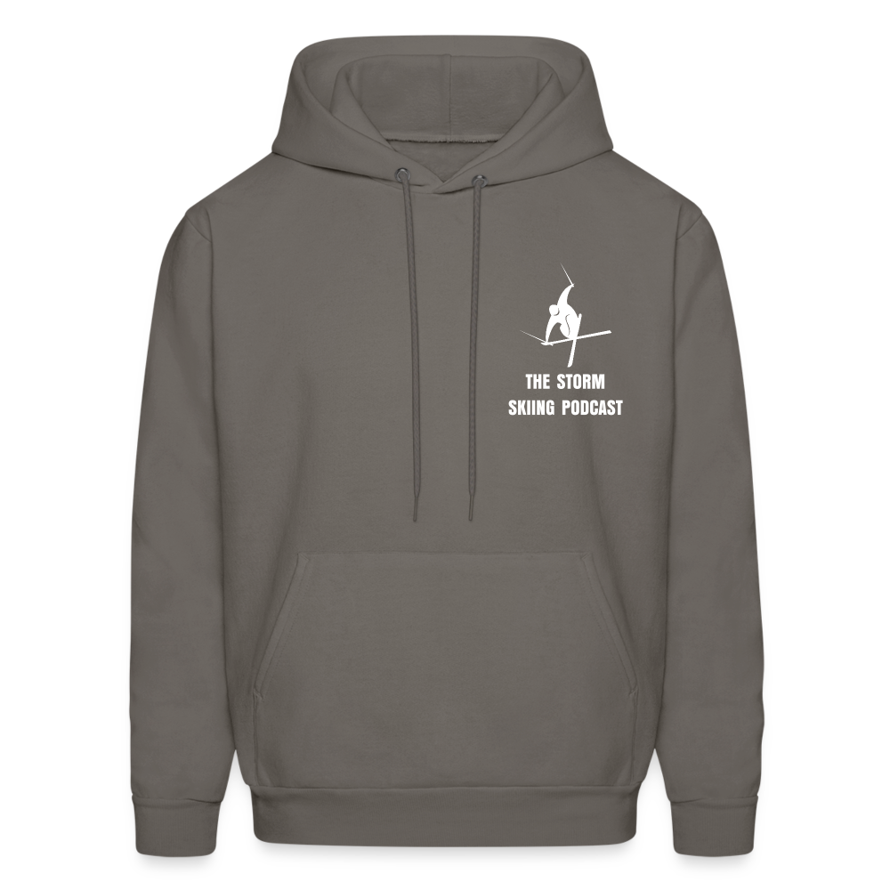 Men's 'Welcome to the Storm' Pullover Hoodie - asphalt gray