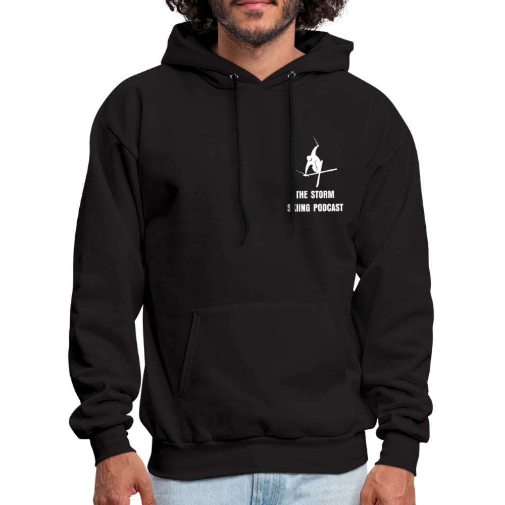 Men's 'Welcome to the Storm' Pullover Hoodie - black