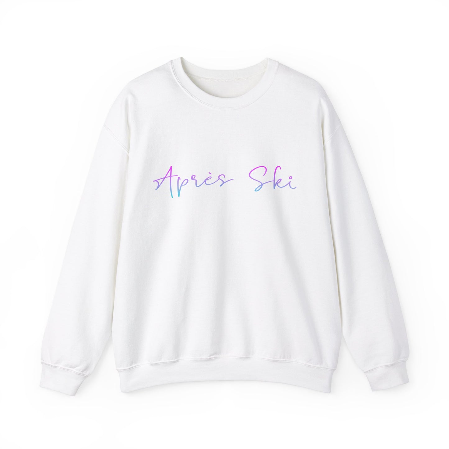 Apres Ski Script Crewneck Sweatshirt