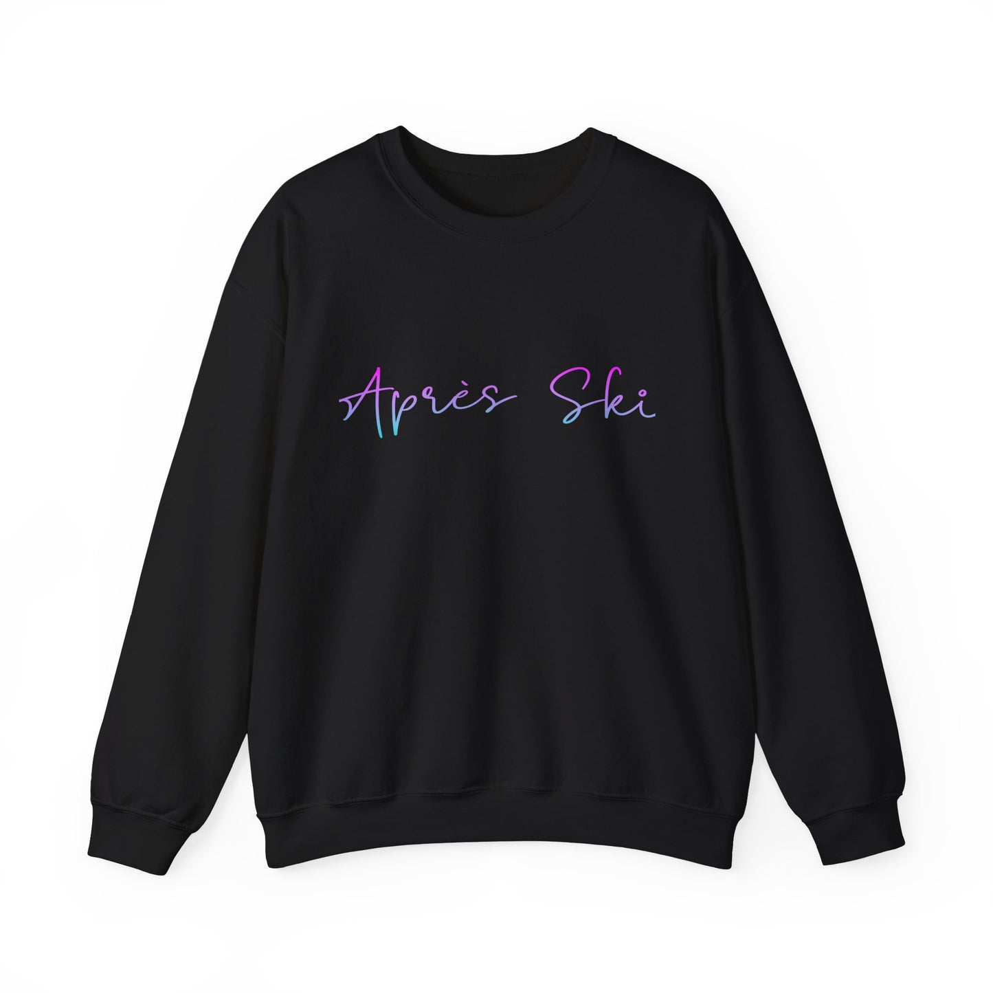 Apres Ski Script Crewneck Sweatshirt